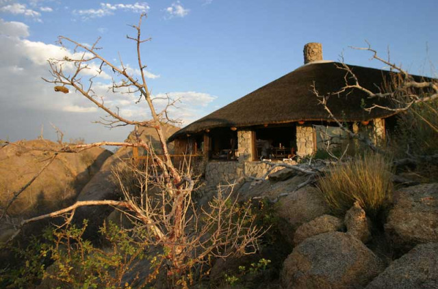 Namibie - région centrale - Erongo Wilderness Lodge
